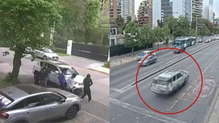 VIDEO | Dan a conocer registros de cinematográfica persecución en Santiago