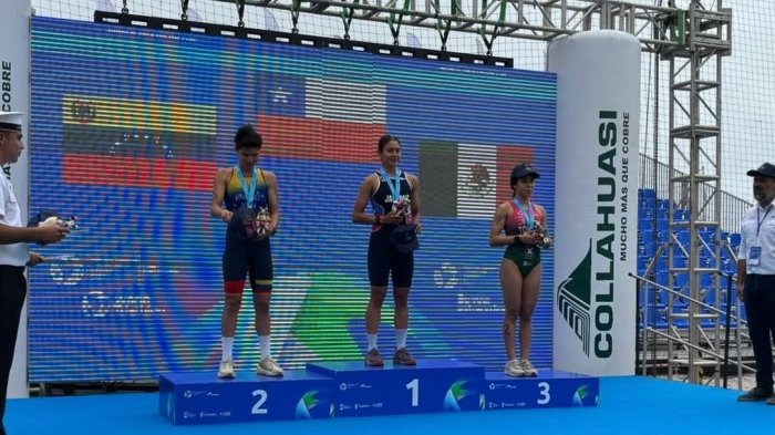 Dominga Jácome brilla en la Copa Premium de Triatlón 2025, que consolida a Iquique como epicentro deportivo continental