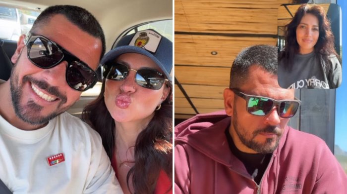 “Comenzar de nuevo”: Las románticas postales del viaje de Karen Paola junto a Juan Pedro