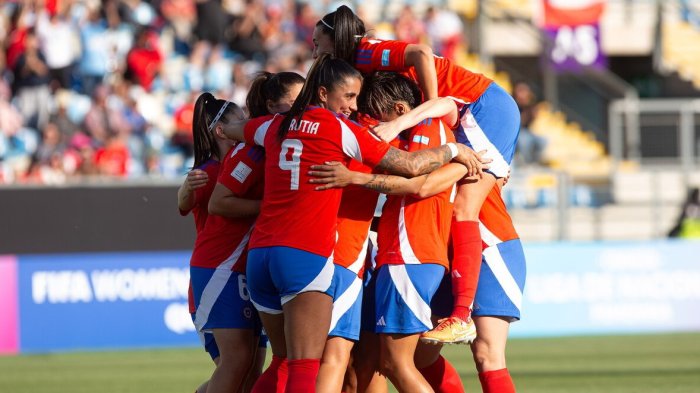 Concierto de fútbol: Chile se luce en Rancagua y aplasta a Bolivia en la Liga de Naciones Femenina