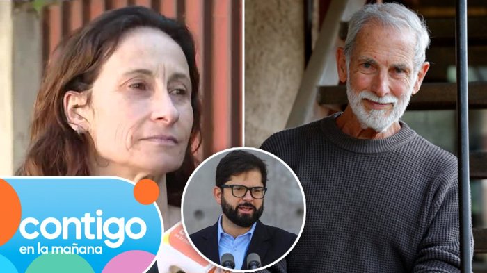 Amparo Noguera agradeció visita del presidente Boric a su padre: “Un gesto necesario”