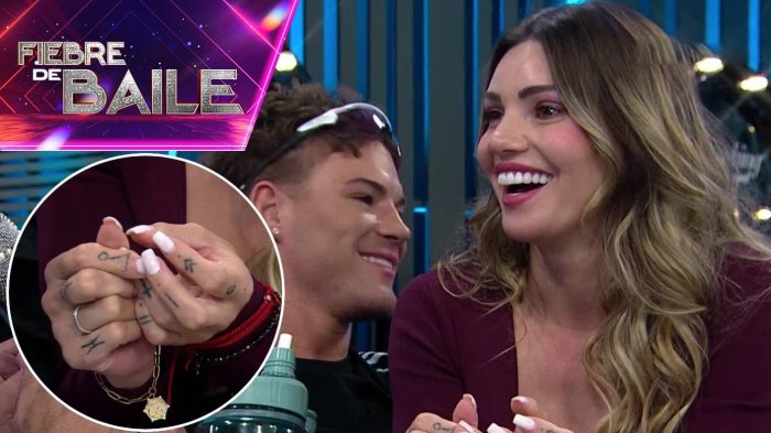 ¿Suenan las campanas de boda? Faloon Larraguibel salió a explicar misterioso anillo en su dedo