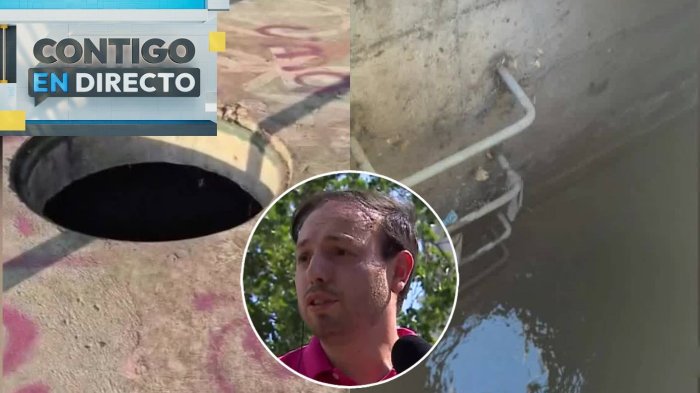 Niña de 4 años cayó a cámara sin tapa en la vía pública en Maipú: Se precipitó dos metros y terminó herida