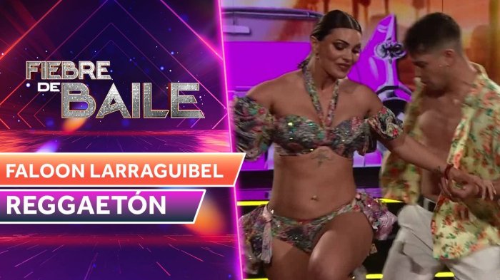 ¡BRILLÓ EN SU ZONA! Faloon Larraguibel la pasó increíble al ritmo de “La Gozadera”