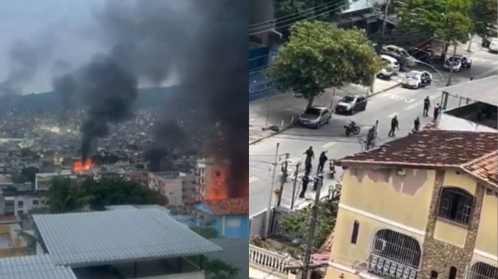 Operativo contra el narco en Brasil deja 64 muertos: Atacaron a la policía con drones y explosivos