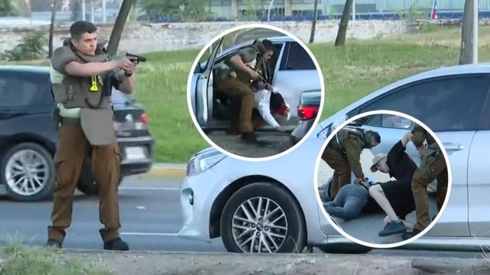 VIDEO | Así fue como Contigo en la Mañana mostró EN VIVO cinematográfica detención de banda delictual en San Miguel