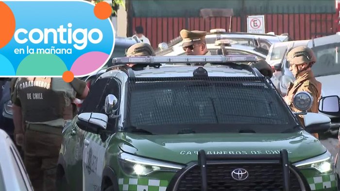 Carabinero disparó a hombre que intentó agredirlo con un fierro en Pudahuel: Quedó en riesgo vital