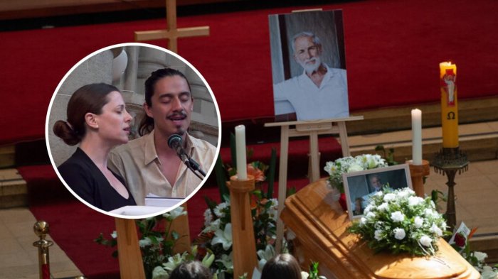 Hija de Héctor Noguera emocionó en misa con canción para su padre: “Nos pidió que le cantáramos”