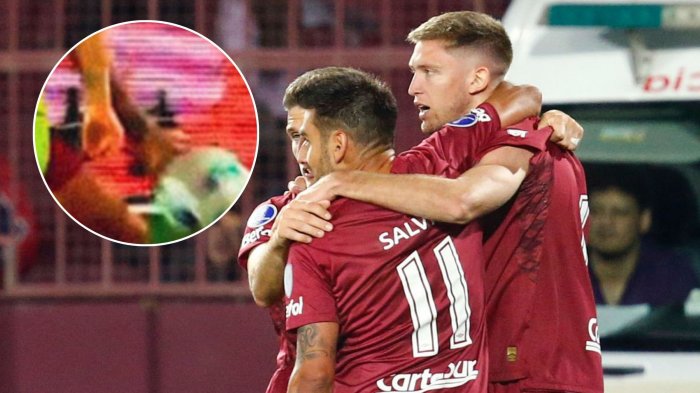 ¿No era sancionable la mano? El polémico gol de Lanús que le permitió derrotar a la U