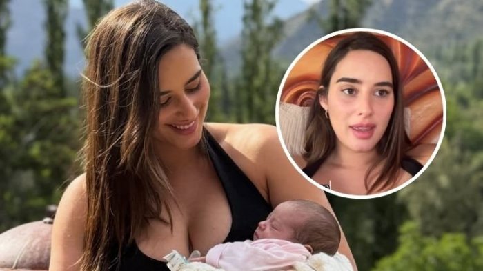 “No tenía fuerza”: Melina Noto explicó por qué decidió una cesárea tras 8 horas de trabajo de parto