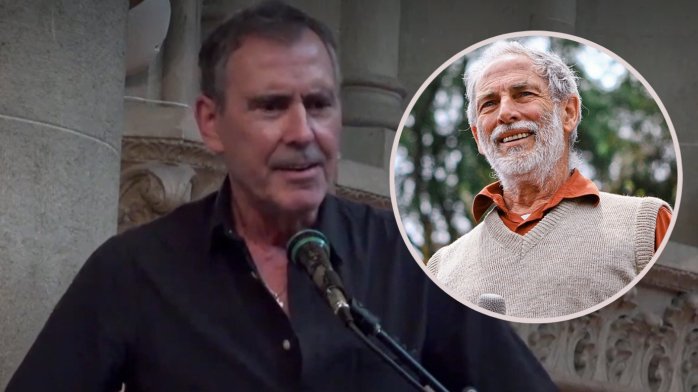 “Te quiero mucho”: Cristian Campos conmovió con emotiva despedida en funeral de Héctor Noguera