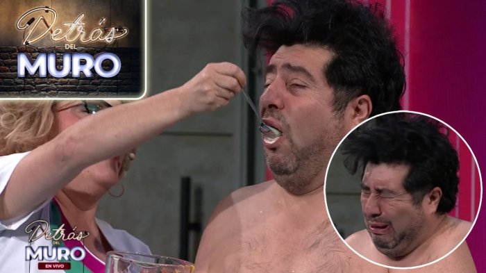 ¡Casi vomitó! Bonifacio no soportó la nueva preparación de Ivanna Lamer en Detrás Del Muro