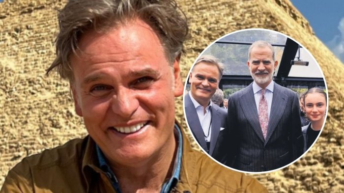 “Con simpatía”: Amaro Gómez-Pablos reveló cómo consiguió foto con su hija y el Rey de España