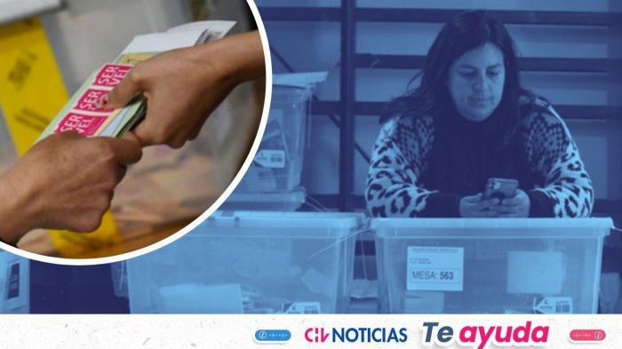 Publican nómina definitiva del Servel: Revisa con tu RUT si fuiste elegido vocal de mesa