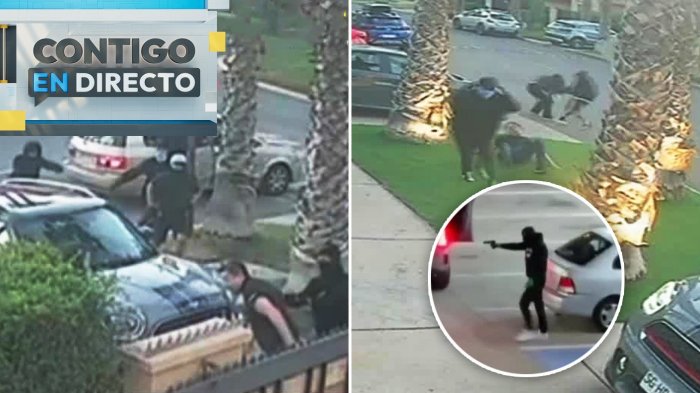 Registran violento portonazo a familia en Quilicura: Municipalidad decretó “urgencia comunal” por delitos