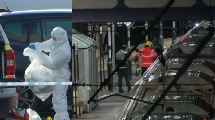 Conmoción en Inglaterra: Hombre ataca con arma blanca a pasajeros de un tren y deja dos heridos graves