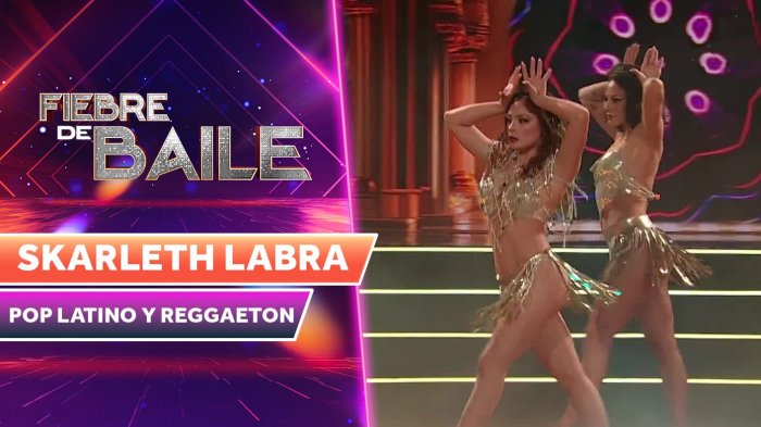 VIDEO | ¡Brillando en la pista! Revive acá la presentación de Skarleth Labra y Anto Bosman