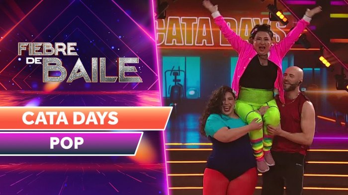 ¡ENERGÍA PURA! Cata Days y Pincoya lo dieron todo en la pista con una animada performance