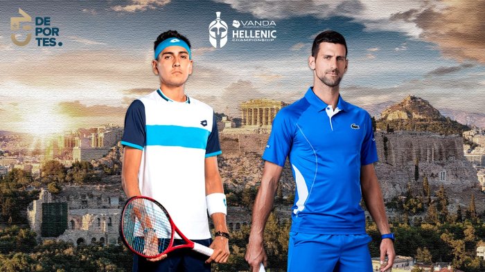 Alejandro Tabilo vs Novak Djokovic: Hora y dónde ver EN VIVO partido por ATP de Atenas