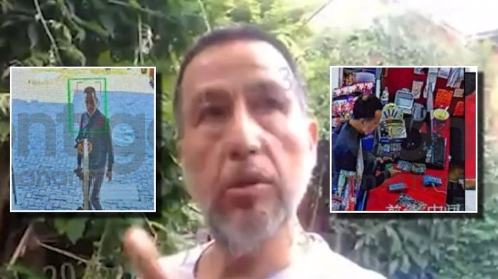 FOTOS | Cámaras de seguridad captan momento en que Jorge Ugalde compra máscara y pistola de juguete antes del crimen de La Reina