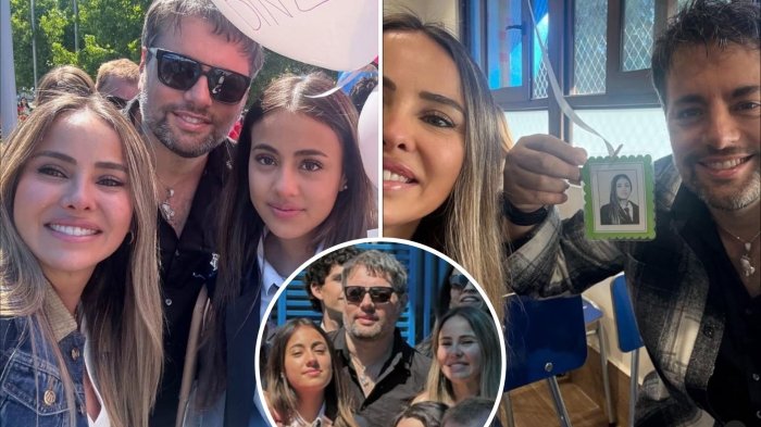 “Nos quebramos”: Daniel Fuenzalida y Paloma Aliaga se unieron por la graduación de su hija