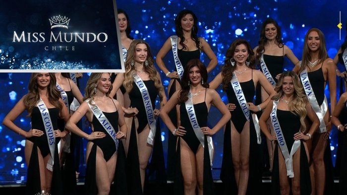 ¡Cinco quedaron fuera! Así fue el momento en que se conoció al Top 10 de Miss Mundo Chile 2025