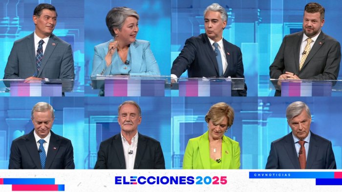 IA analizó a candidatos presidenciales en Debate Presidencial: Los ordenó de más izquierda a derecha