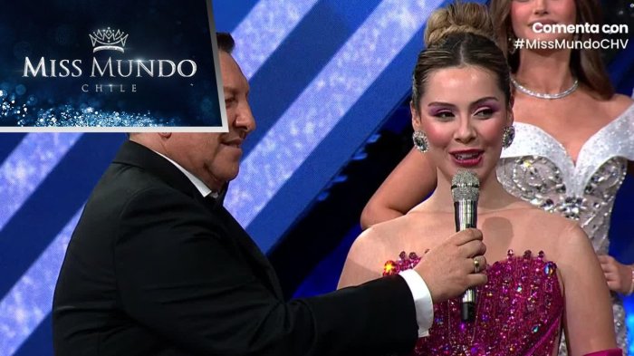 “¿Podrías repetirme...?”: Así fue la pregunta a la representante de Valparaíso en Miss Mundo Chile