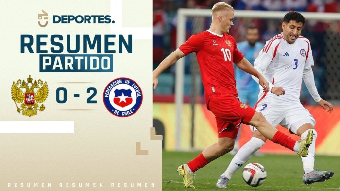 Rusia vs Chile | Goles, resumen y compacto del partido