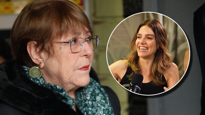 “Ve que hay ropa tirada...”: María Luisa Godoy desclasifica anécdota con la expresidenta Bachelet