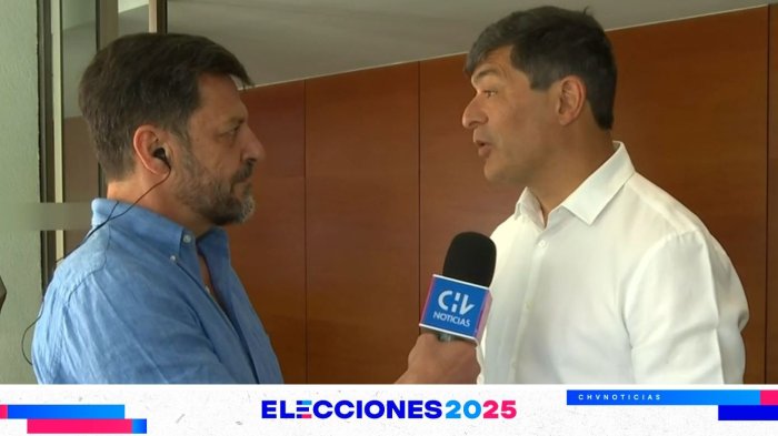 Franco Parisi conversó con CHV Noticias antes de votar en Elecciones 2025: “Seremos la gran sorpresa”