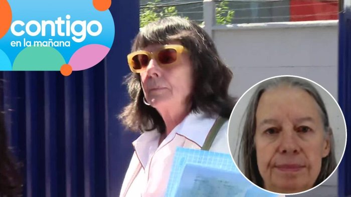 En silencio y sin mirar las cámaras: Helga Môller, amiga de Trinidad Cruz-Coke, declaró en la causa