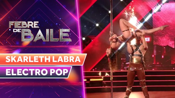 ¡PRESENTACIÓN ATÓMICA! Skarleth Labra deslumbró en el Pole Dance al ritmo de “Prenderemos fuego”