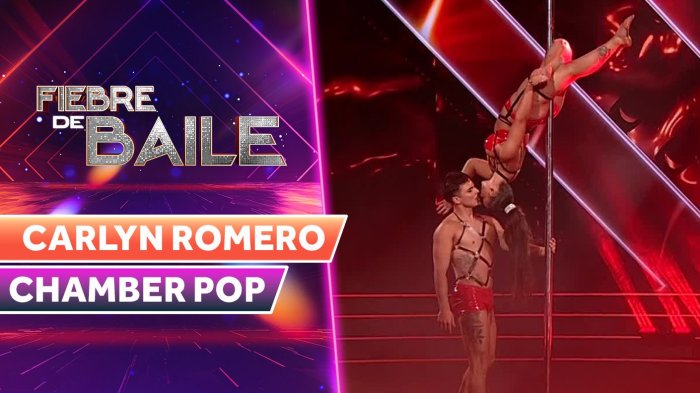¡¿Hubo beso?! Carlyn Romero encendió la pista con una magnética performance en el Pole Dance
