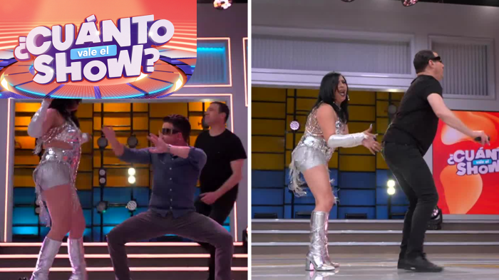 ¡Se pegaron el SHOW! Julián y Buffy se unieron a participante en enérgica perfomance de baile techno