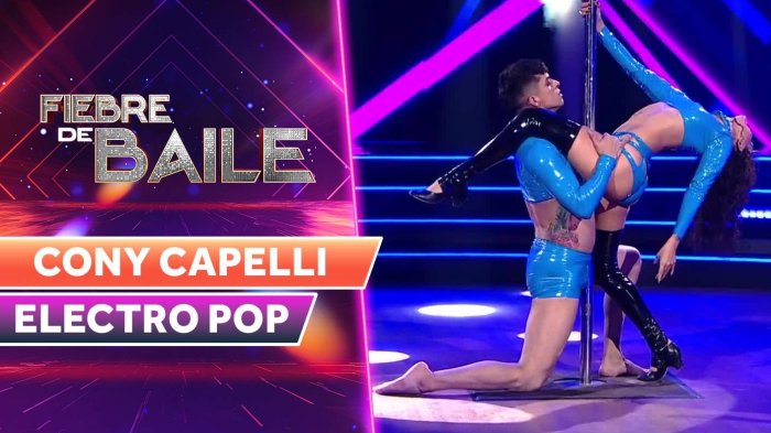 ¡UN BAILE IMPECABLE! Cony Capelli dominó el Pole Dance al ritmo de “Sports Car”