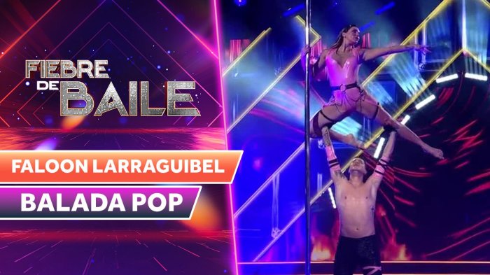 FUERZA EXTRAORDINARIA: Faloon Larraguibel se lució con romántica performance en Pole Dance