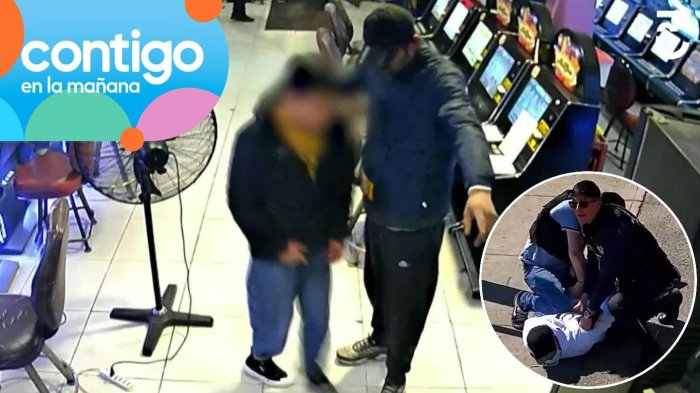 Se disfrazaban de PDI y atacaban locales de traga monedas: Cae banda que operaba en San Miguel