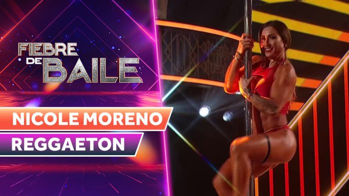 ¡Un espectáculo! Revive acá la primera performance de Nicole Moreno en el Pole Dance