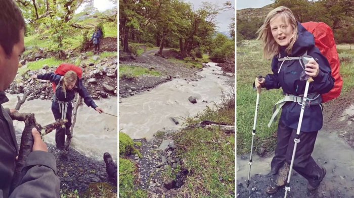Revelan último video de turista inglesa fallecida en trágica expedición en Torres del Paine