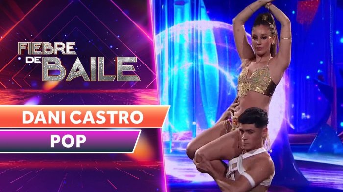 ¡Una GENIA fuera de la botella! Dani Castro se lució en esta noche de Pole Dance en Fiebre de Baile