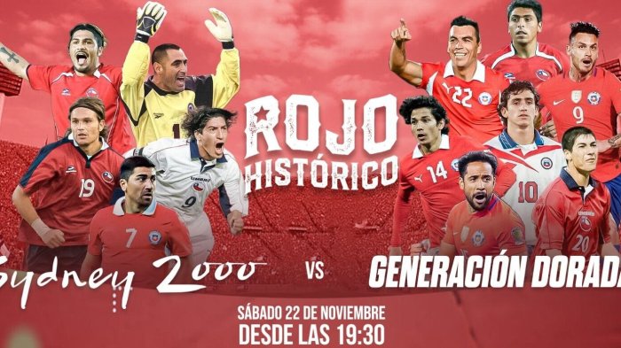 Rojo Histórico: Quién transmite el partido de leyendas del fútbol chileno