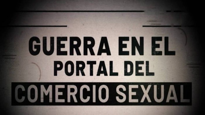 Guerra en el portal del comercio sexual: Vecinos en guerra contra delincuentes