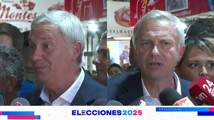 Captan tensa visita de José Antonio Kast a Franklin: Fue increpado y aplaudido por presentes
