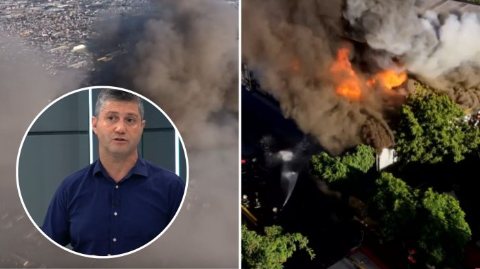 Humo tóxico en Santiago: Lo que se sabe sobre el incendio que afecta a conocida tienda comercial