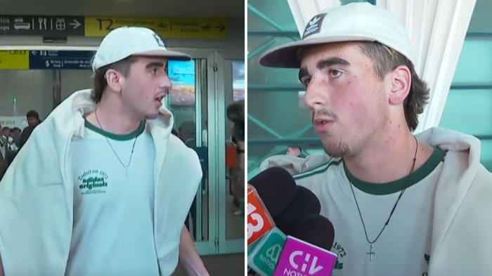 “Estar en mi país es increíble”: Llega a Chile estudiante detenido por dos semanas en EEUU