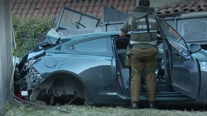 Es carabinero: Identifican a conductor que chocó y huyó sin auxiliar a víctimas en Vitacura