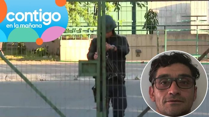 “La primera vez que se fugó...”: Entregan antecedente clave de sujeto que se escapó de Colina II