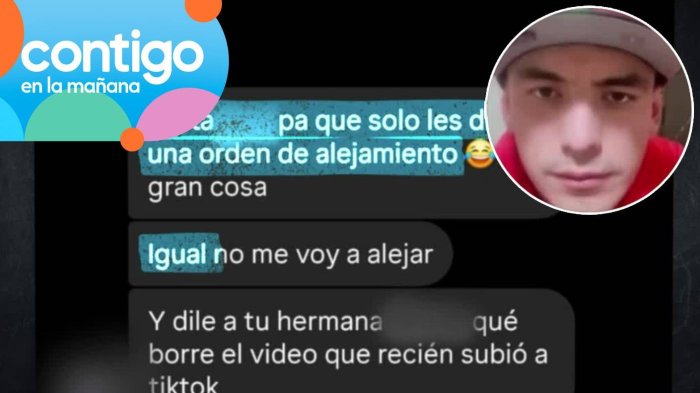 “No me voy a alejar”: La desafiante reacción de acosador tras denuncia por hostigamiento a menor de edad
