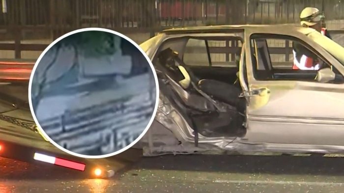 Dos niños murieron tras violento accidente en auto en San Miguel: Conductor escapó del lugar